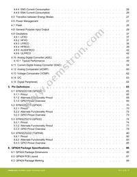 EFM32ZG210F16-QFN32 Datasheet Page 6