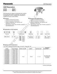 EFO-H224MS12 Datasheet Cover