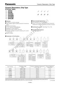 EFO-SS1005E5 Datasheet Cover