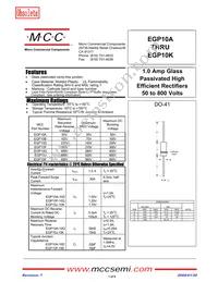 EGP10G-TP Datasheet Cover