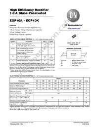 EGP10J Datasheet Cover