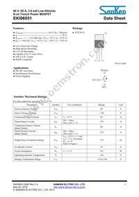 EKI06051 Datasheet Cover