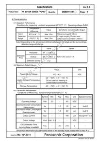 EKMB1191111 Datasheet Page 2