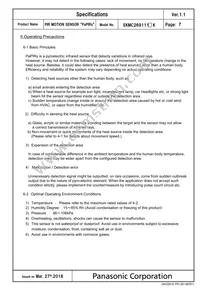 EKMC2691113K Datasheet Page 7