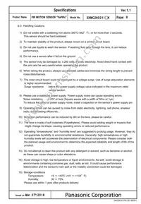 EKMC2693111K Datasheet Page 8