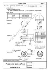 EKMC4603112K Datasheet Cover