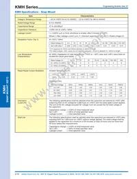 EKMH251VNT472MU80T Datasheet Page 2