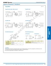 EKMM451VRT901MB65T Datasheet Page 3