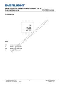EL0601(TA) Datasheet Page 11