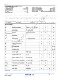 EL1507CSZ-T7 Datasheet Page 3