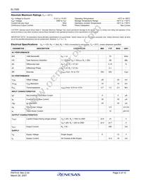 EL1509CSZ-T7 Datasheet Page 2