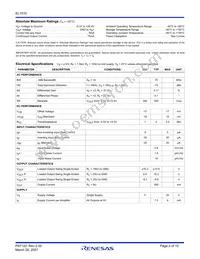 EL1510CSZ-T7 Datasheet Page 2