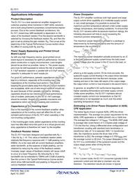 EL1511CSZ-T7 Datasheet Page 14