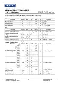 EL217(TA) Datasheet Page 3