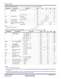 EL2244CSZ Datasheet Page 4