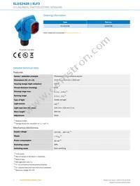 EL3-E2428 Datasheet Page 2