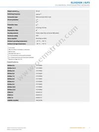 EL3-E2428 Datasheet Page 3