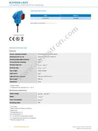 EL3-F2415 Datasheet Page 2