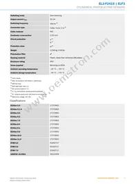 EL3-F2415 Datasheet Page 3