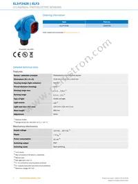 EL3-F2428 Datasheet Page 2