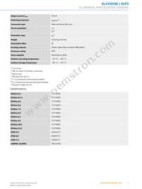 EL3-F2438 Datasheet Page 3