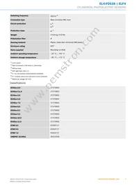 EL4-P2638 Datasheet Page 3