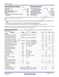 EL4340IU-T7 Datasheet Page 4