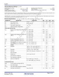 EL4501IUZ-T7 Datasheet Page 2