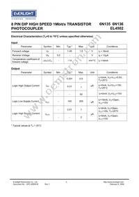 EL4502S(TB)-V Datasheet Page 3