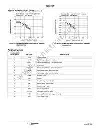 EL5000AERZ Datasheet Page 7