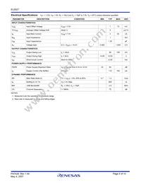 EL5027IWTZ-T7A Datasheet Page 4