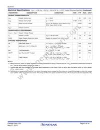 EL5111TIWTZ-T7A Datasheet Page 5