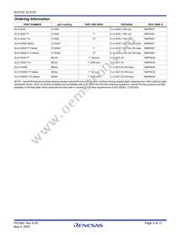 EL5133IWZ-T7A Datasheet Page 2