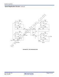 EL5191CWZ-T7 Datasheet Page 18