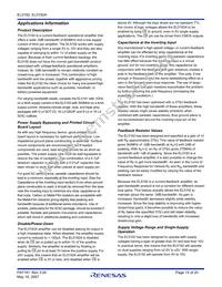 EL5192CWZ-T7A Datasheet Page 15