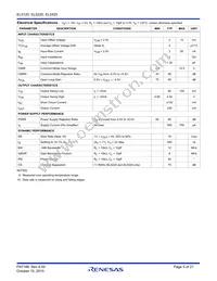 EL5220ILZ-T13 Datasheet Page 5