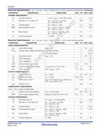 EL5220TIYZ-T13 Datasheet Page 4