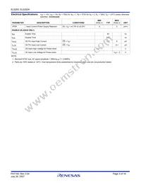 EL5293CSZ-T7 Datasheet Page 3