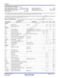 EL5325AIREZ-T7 Datasheet Page 2