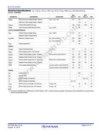 EL5370IUZ-T7 Datasheet Page 4