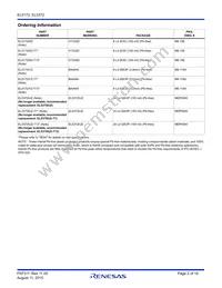 EL5372IUZ-T13 Datasheet Page 2