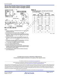 EL5374IUZ-T7 Datasheet Page 15