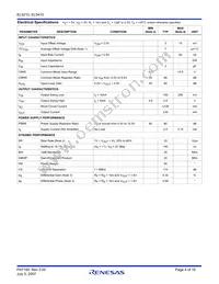 EL5410CSZ-T7 Datasheet Page 4