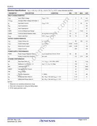 EL5412IRZ-T7 Datasheet Page 4