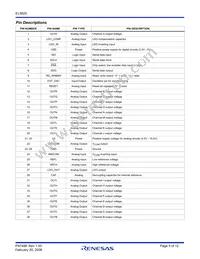 EL5625ILZ-T13 Datasheet Page 5