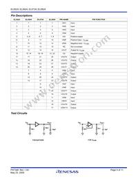 EL5824IREZ-T7 Datasheet Page 5