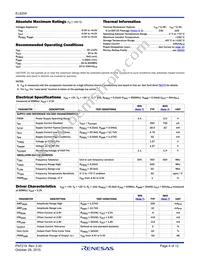 EL6204CWZ-T7A Datasheet Page 4