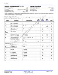 EL7155CS-T7 Datasheet Page 3