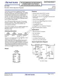 EL7535IY-T7 Datasheet Cover