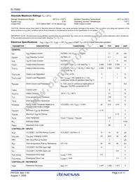 EL7556DCMZ-T13 Datasheet Page 3